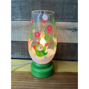 UNIQUE SNOWMAN NIGHT LIGHT LAMP WITH ON OFF SWITCH